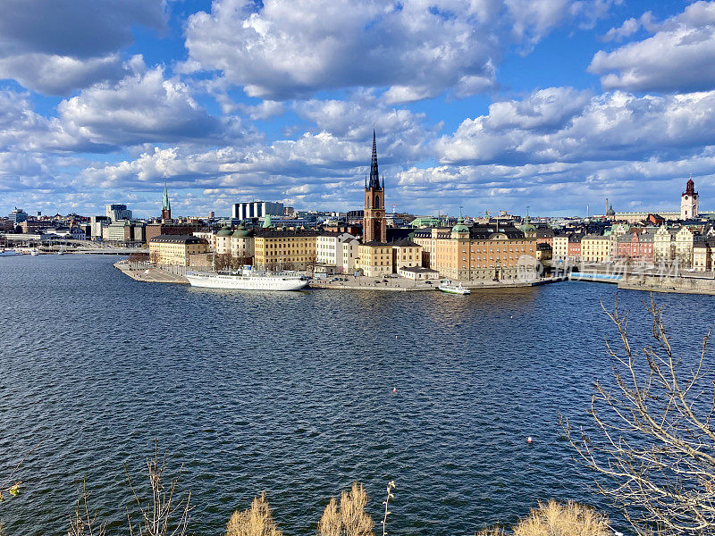 瑞典-斯德哥尔摩- Riddarholmen岛和Gamla Stan岛(老城区)